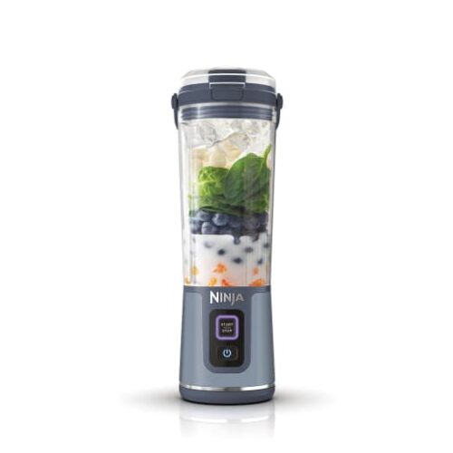 Ninja Blast Cordless Portable Blender Denim Blue Bc Uknv Ninja Portable Blenders